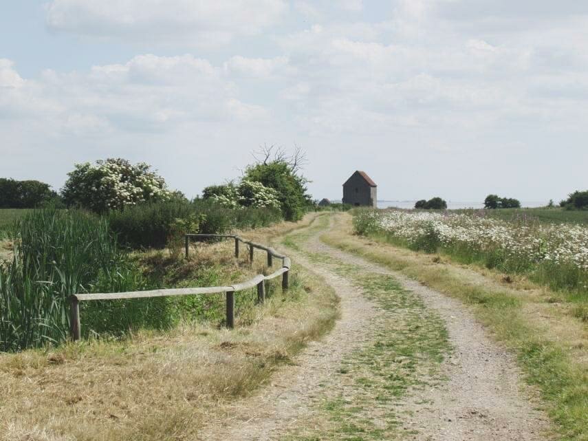 St. Peter's-on-the-Wall - A 7th Century Saxon chapel, Bradwell-on-Sea, Essex, England