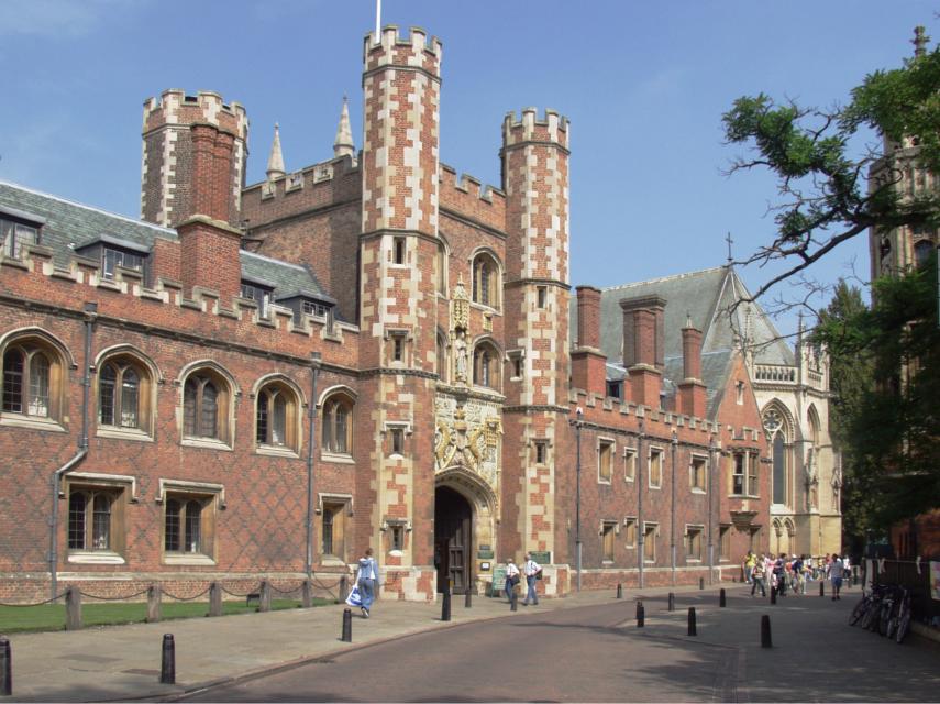St. John's College, Cambridge, Cambridgeshire, England