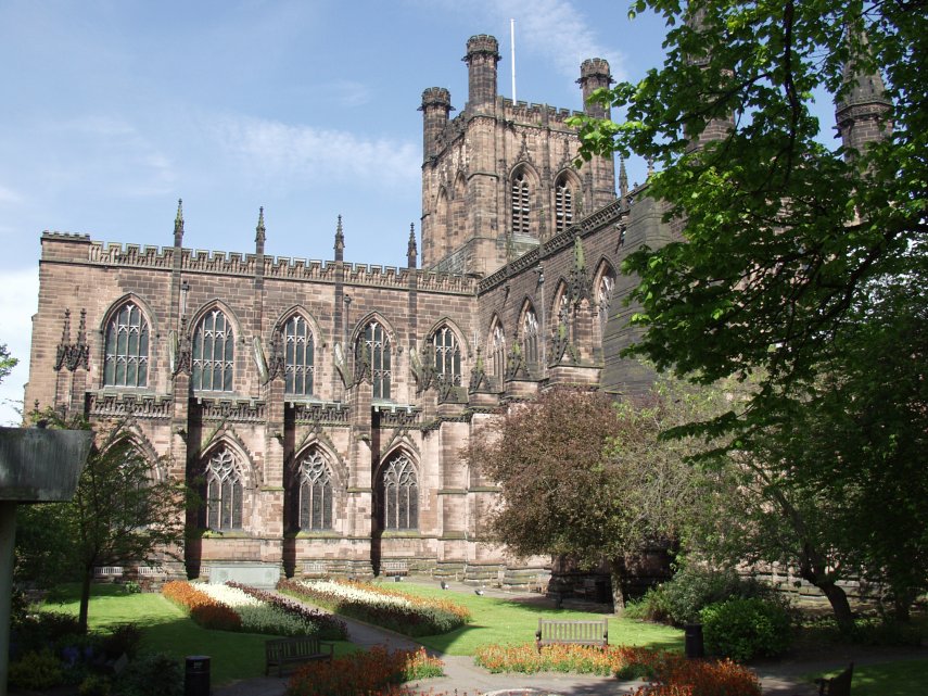 Photograph of Chester Cathedral, Chester, Cheshire, England