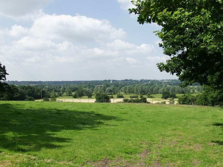 A view across Dedham Vale from near East Bergholt, Suffolk, England