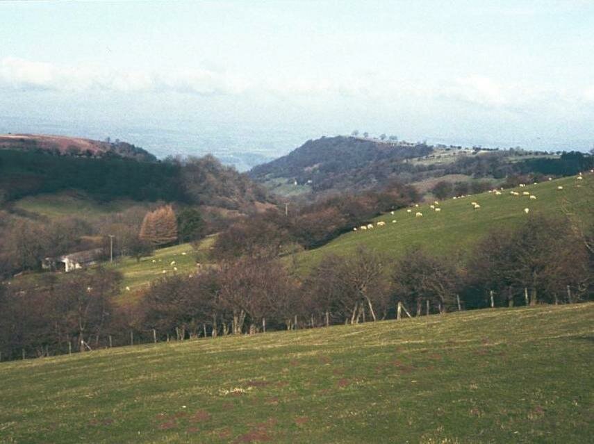 Picture of the Black Mountains, Brecknockshire, South Wales