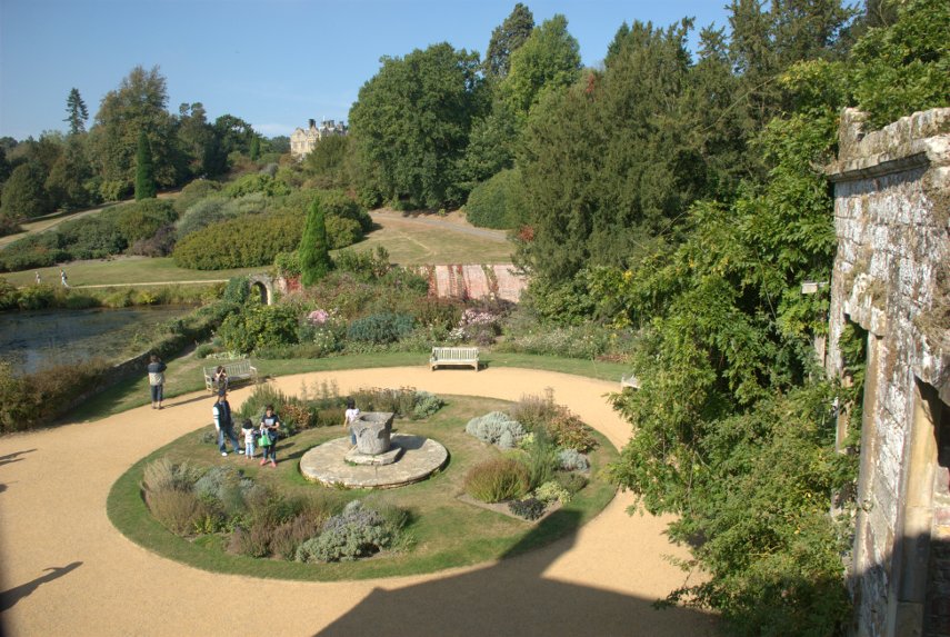 The Well-Head Garden, Scotney Castle, Lamberhurst, Kent, England, Great Britain