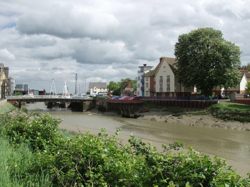 River Chelmer, Maldon, Essex, England