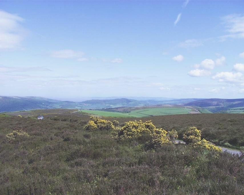 Photograph of Exmoor between Winsford Hill and Dulverton, Somerset, England - Countryside