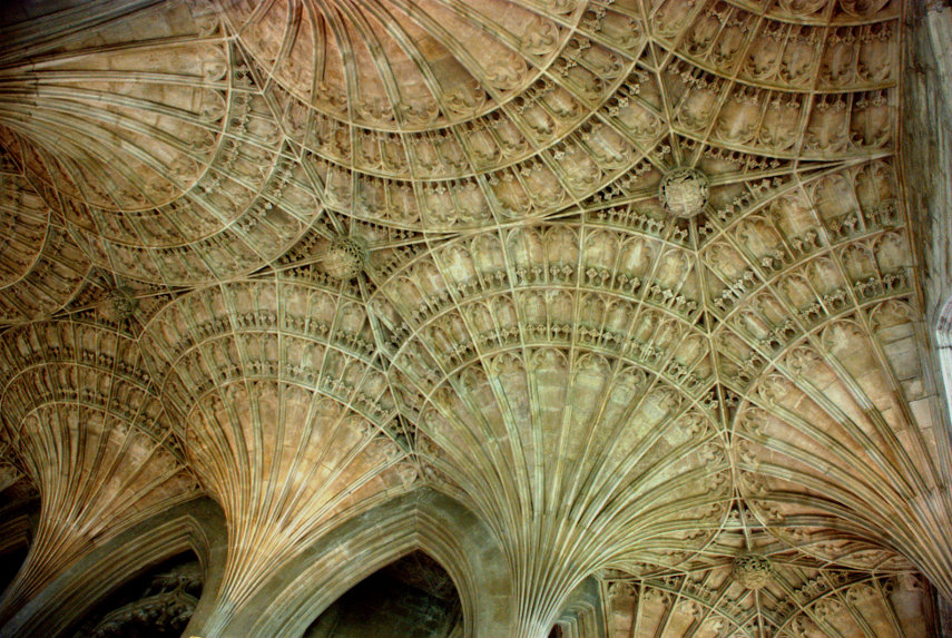 ... century Retrochoir Ceiling, Peterborough Cathedral, Cambridgeshire