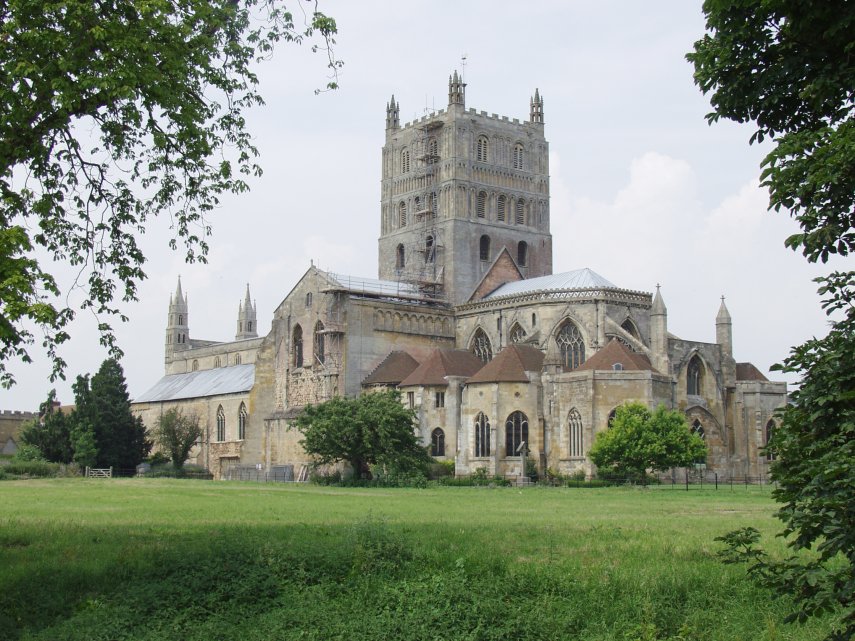 Photo of Tewkesbury Abbey, Tewkesbury, Gloucestershire, 