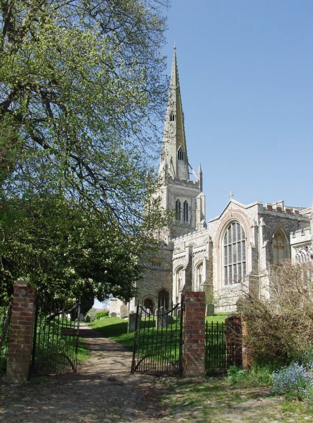 The Church of St. John the Baptist, Thaxted, Essex, England, Great Britain