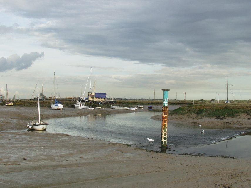The main channel, Tollesbury, Essex, England