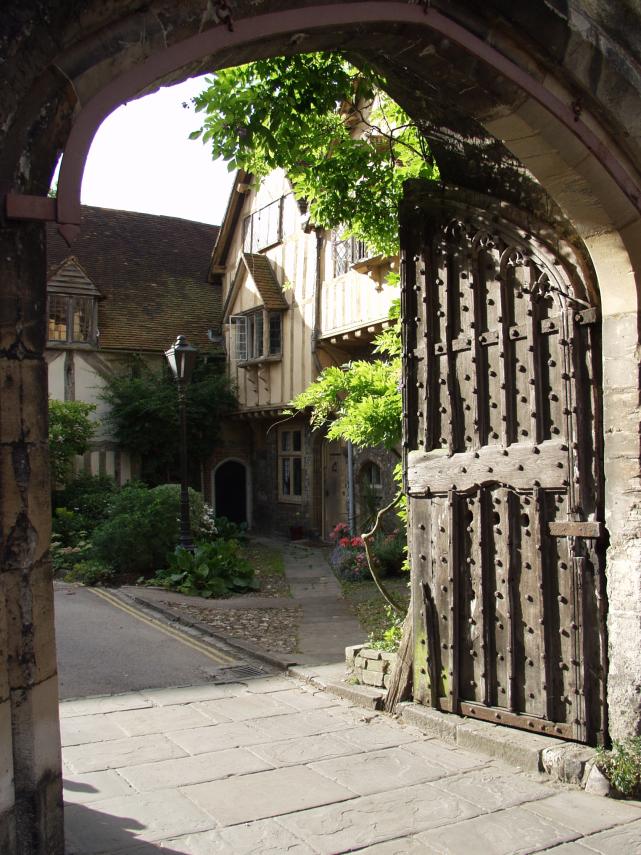 Priors Gate and Cheyney Court, Winchester, Hampshire, England, Great Britain