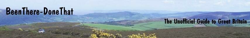 Landscape view of open countryside in Great Britain