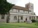 Scene showing the church of St. John the Baptist, New Alresford, Hampshire, England