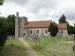 Scene showing the church of St. Peter, Bishops Waltham, Hampshire, England