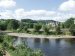 View of the River Usk, Brecon, Brecknockshire, Wales