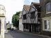 View of a 17th Century house, Dutch Quarter, Colchester, Essex, England