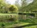 Scene showing the River Colne, Lower Castle Park, Colchester, Essex, England