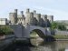 View of the River Conwy and the castle, Conwy, Gwynedd, Wales