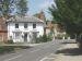 The main street through East Bergholt village, Suffolk, England