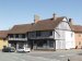 View of medieval houses, Lavenham, Suffolk, England
