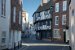A narrow town road in Sandwich, Kent