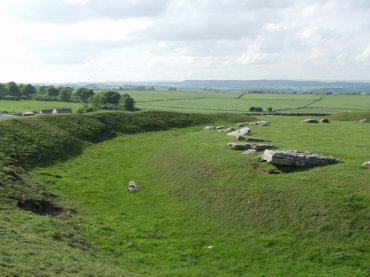 Picture of Arbor Low - an ancient stone henge, Derbyshire, England