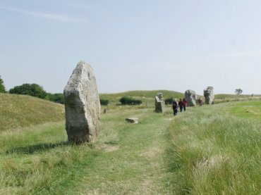 Photograph of Avebury Stone Circle, Avebury, Wiltshire (Wilts), England