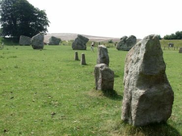 Photograph of Avebury Stone Circle, Avebury, Wiltshire (Wilts), England