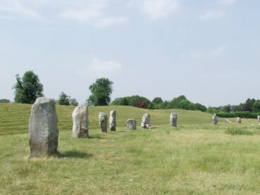Photograph of Avebury Stone Circle, Avebury, Wiltshire (Wilts), England
