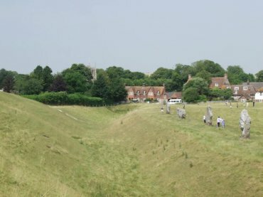 Photograph of Avebury Stone Circle, Avebury, Wiltshire (Wilts), England