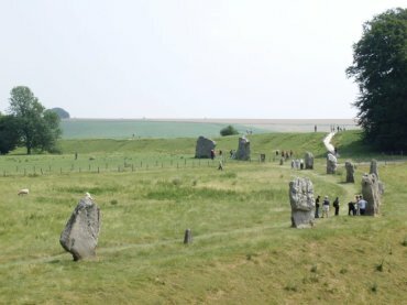 Photograph of Avebury Stone Circle, Avebury, Wiltshire (Wilts), England