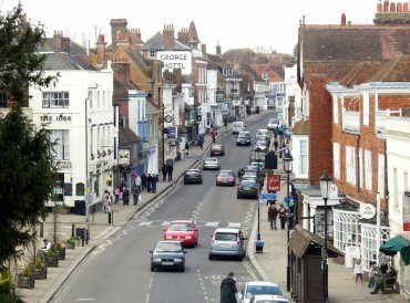 High Street, Battle, Sussex, England, Great Britain