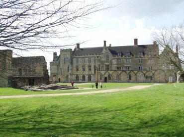 The Gatehouse, Battle Abbey, Sussex, England, Great Britain