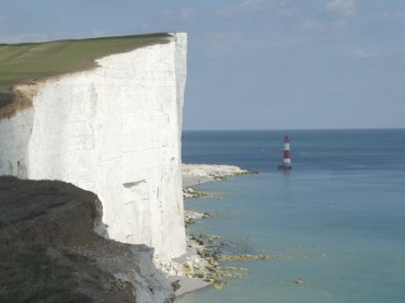 Beachy Head and Lighthouse, South Downs, Sussex, England