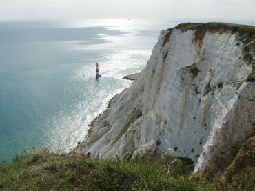 Beachy Head and Lighthouse, South Downs, Sussex, England