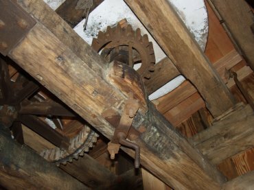 View of Bocking Post Mill, Braintree, Essex, England