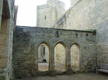 Bodiam Castle kitchen area, Sussex, England, Great Britain