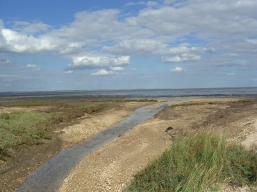 Photograph of the River Blackwater, Bradwell-on-Sea, Essex
