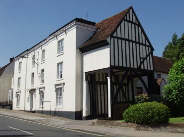 View of the Old Court in Bradford Street, Braintree, Essex, England