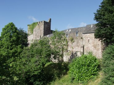 Brecon Castle, Brecon, Brecknockshire (Powys), Wales