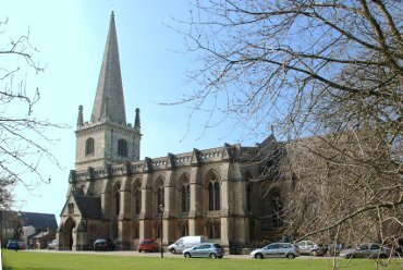 Photograph of the church of St. Peter and St. Paul, Buckingham, Buckinghamshire, England