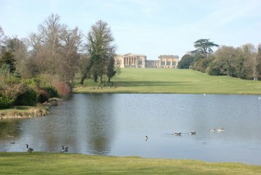 View of Stowe House, Buckingham, Buckinghamshire,  England