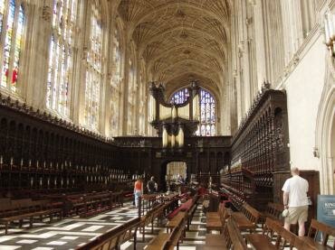 View from the East End, King's College Chapel, Cambridge, Cambridgeshire, England