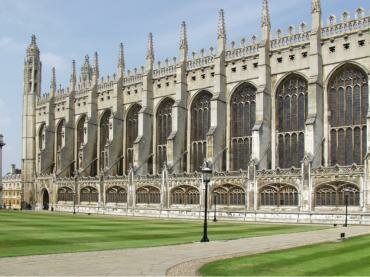View of King's College Chapel from the South Side, Cambridge, Cambridgeshire, England