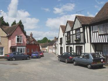 Photograph of Castle Hedingham village, Essex