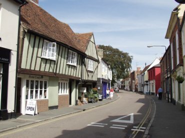 Photograph of East Street, Coggeshall, Essex, England