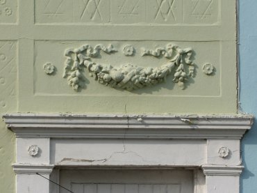 Pargetting, Coggeshall, Essex, England