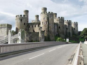 Picture of Conway Castle, Conway, Caernarvonshire (Gwynedd), Snowdonia, North Wales