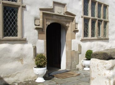 View of Plas Mawr, a Tudor town house, Conwy, Caernarvonshire (Gwynedd), North Wales