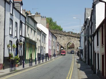 Picture of Berry Street, Conway, Caernarfonshire (Gwynedd), Snowdonia, North Wales