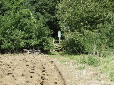 A style on the John Ray path, White Notley, Braintree, Essex, England