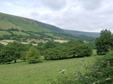 Vale of Ewyas, Black Mountains, Brecknockshire, Wales